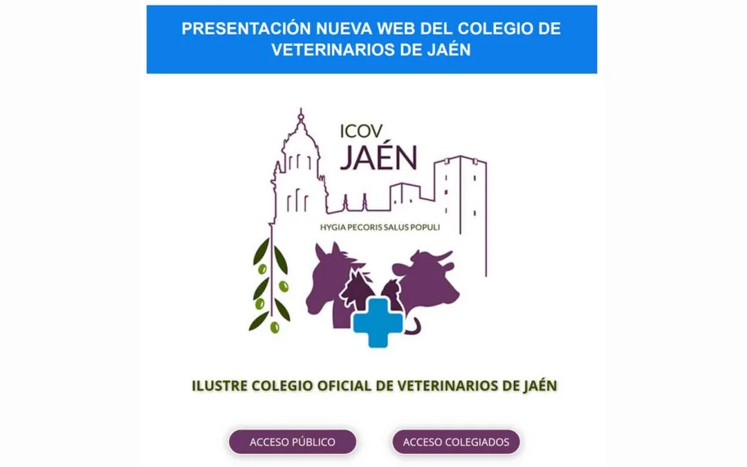 PRESENTACIÓN NUEVA WEB ICOV JAÉN