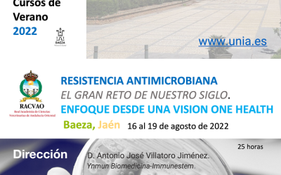 Curso: “Resistencia antimicrobiana: el gran reto de nuestro siglo. Enfoque desde una visión One Health”