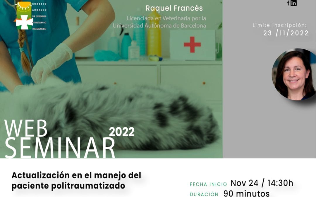 Webseminar: “Actualización en el manejo del paciente politraumatizado”