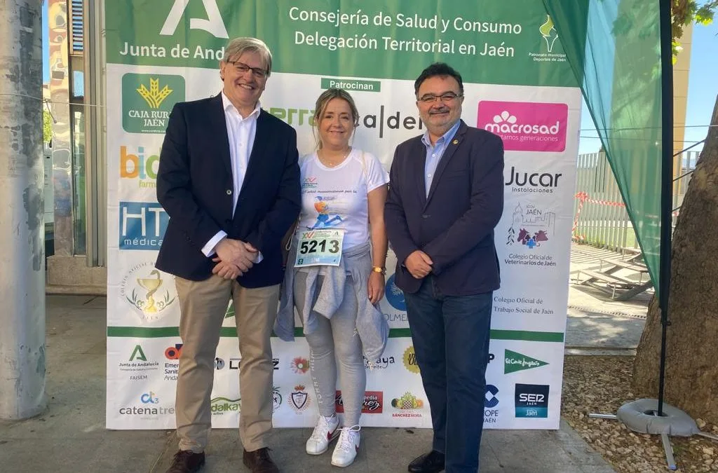 UN AÑO MÁS, EL COLEGIO DE VETERINARIOS DE JAÉN COLABORA EN LA CARRERA POR LA SALUD.