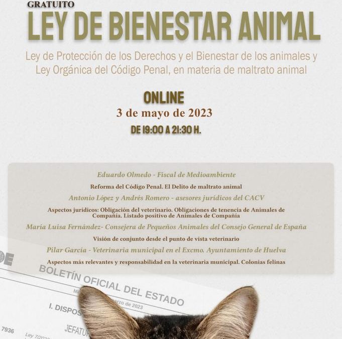 Jornada informativa: “Ley de Bienestar Animal”