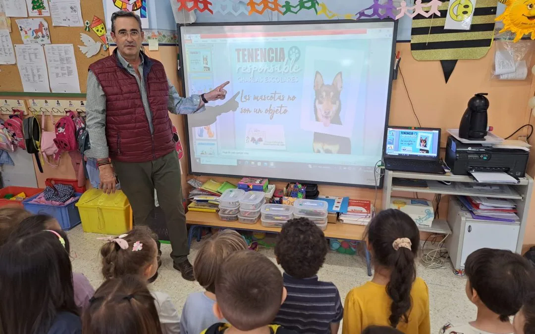 Tenencia responsable y “One Health”, en centros escolares de toda la provincia