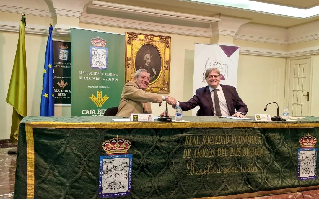 Convenio de colaboración del ICOV JAÉN con la Real Sociedad Económica de Amigos del País