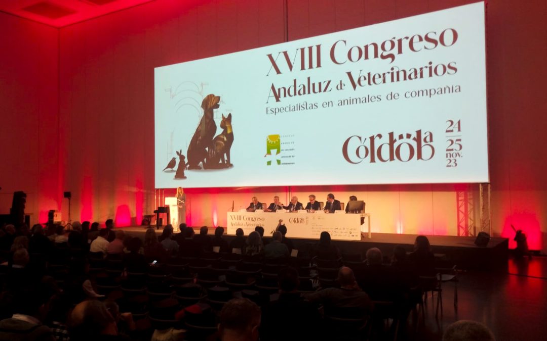 Más de mil asistentes al XVIII Congreso Andaluz de Veterinarios, confirman la notoriedad de la iniciativa.