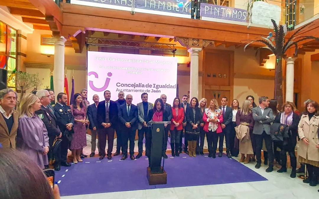 Día internacional de la mujer. El ICOV Jaén, presente en diferentes actos desarrollados con motivo del 8M.