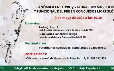 Conferencia: “Genómica en el PRE y valoración morfológica y funcional del PRE en concursos morfológicos”