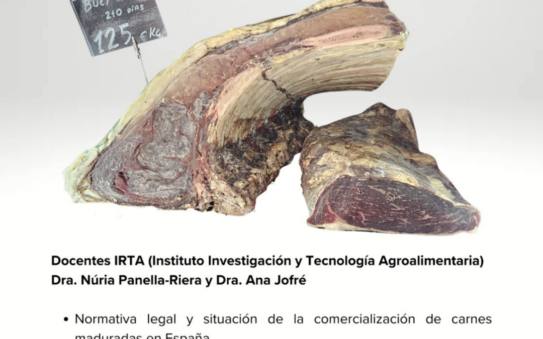 Curso online: “Carnes maduradas y Seguridad Alimentaria”