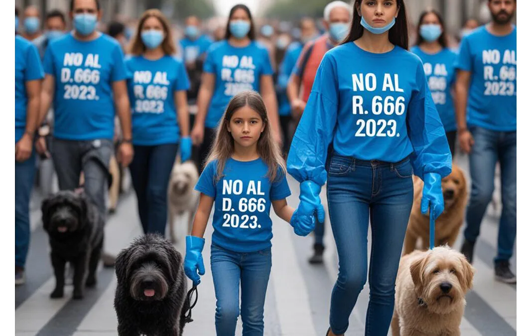 MANIFESTACIÓN FAMILIAR CONTRA EL R.D.666/2023