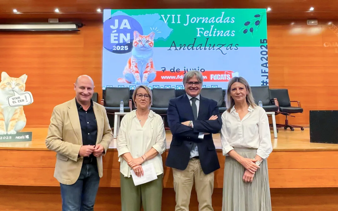 El ICOV Jaén colabora con las “VII Jornadas Felinas Andaluzas” organizadas por FdCATS