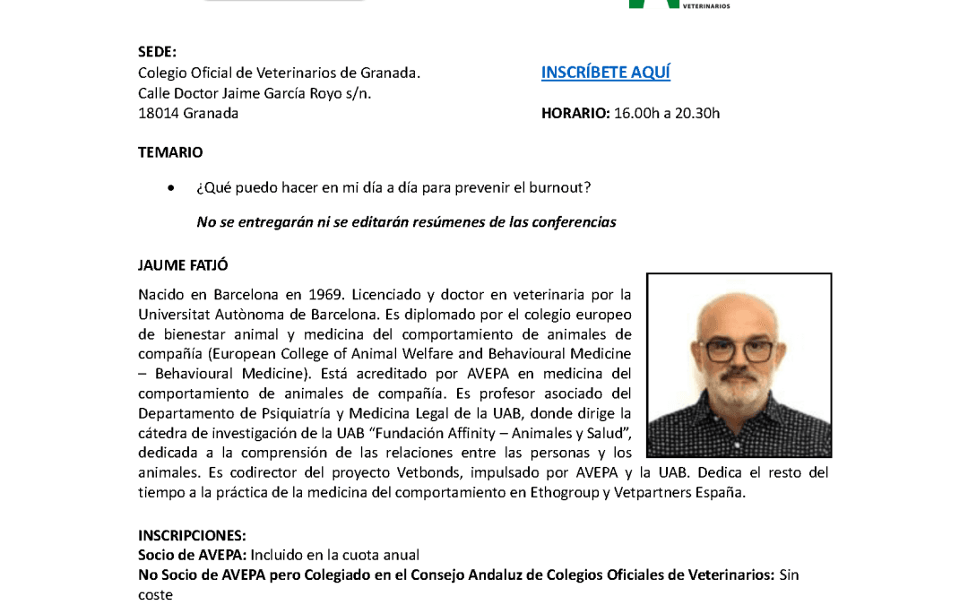 Curso: “¿Qué puedo hacer en mi día a día para prevenir el Burnout?”