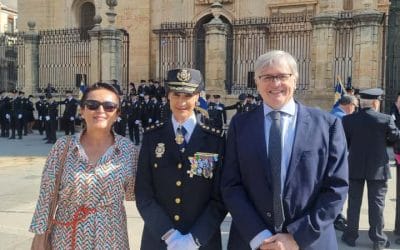 El ICOV Jaén acompaña a los Cuerpos y Fuerzas de Seguridad del Estado, en los actos de sus patrones.