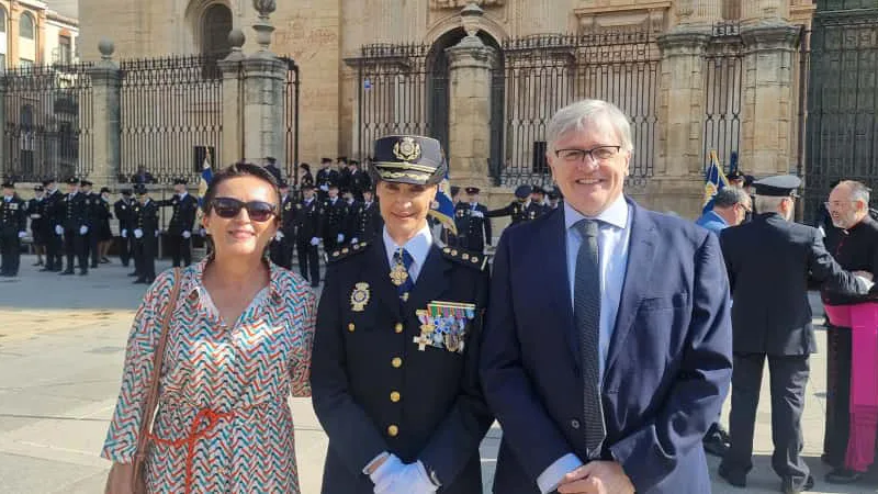 El ICOV Jaén acompaña a los Cuerpos y Fuerzas de Seguridad del Estado, en los actos de sus patrones.