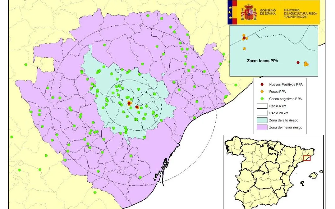 ACTUALIZACIÓN DE LA SITUACIÓN DE PESTE PORCINA AFRICANA