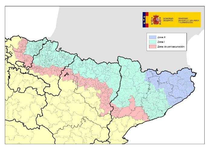 AMPLIACIÓN ZONA DE VACUNACIÓN FRENTE A LA DERMATOSIS NODULAR CONTAGIOSA