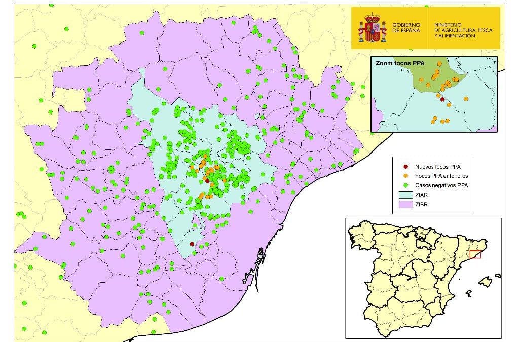 ACTUALIZACIÓN PESTE PORCINA AFRICANA EN CATALUÑA