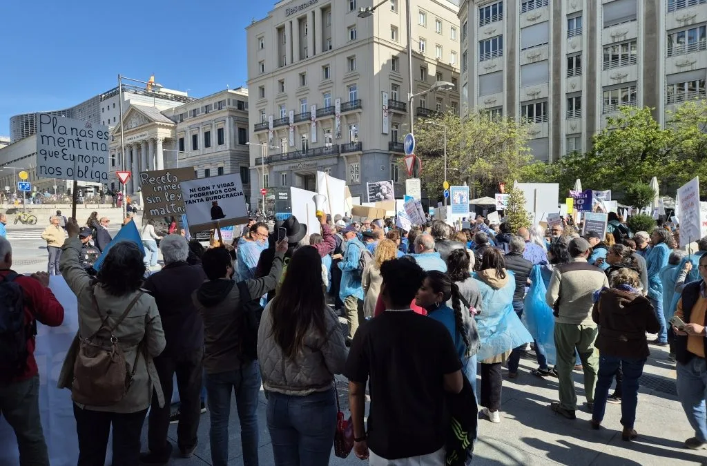 MANIFESTACIÓN MIÉRCOLES 18 FEBRERO MADRID. REFORMA R.D. 666/2023