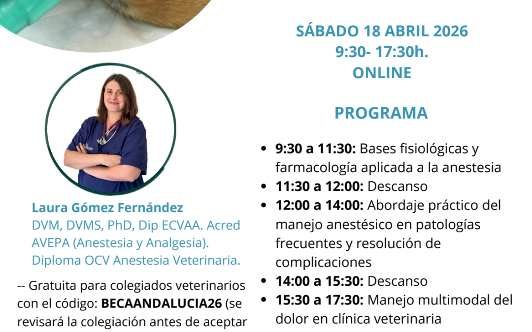 Curso: “Anestesia y Manejo del Dolor”