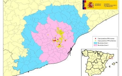 ACTUALIZACIÓN PESTE PORCINA AFRICANA EN CATALUÑA